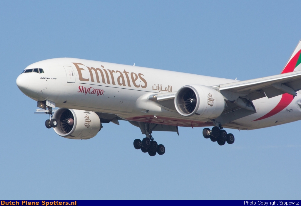 A6-EFF Boeing 777-F Emirates Sky Cargo by Sippowitz