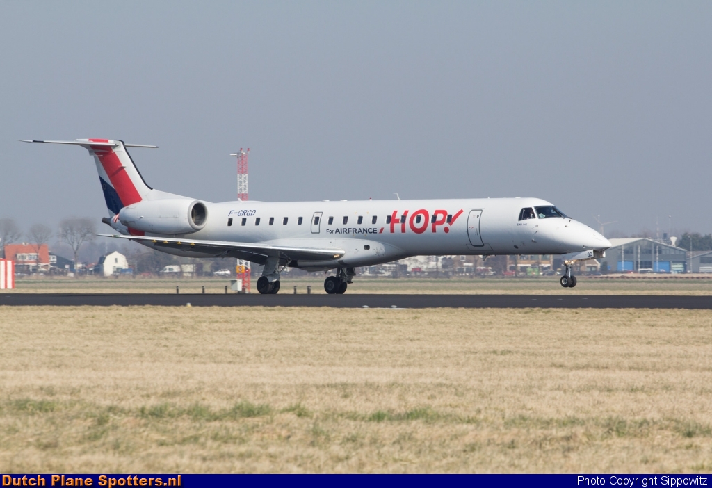 F-GRGD Embraer 145 Hop (Air France) by Sippowitz