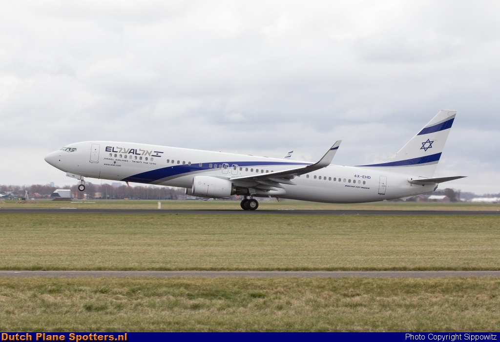 4X-EHD Boeing 737-900 El Al Israel Airlines by Sippowitz