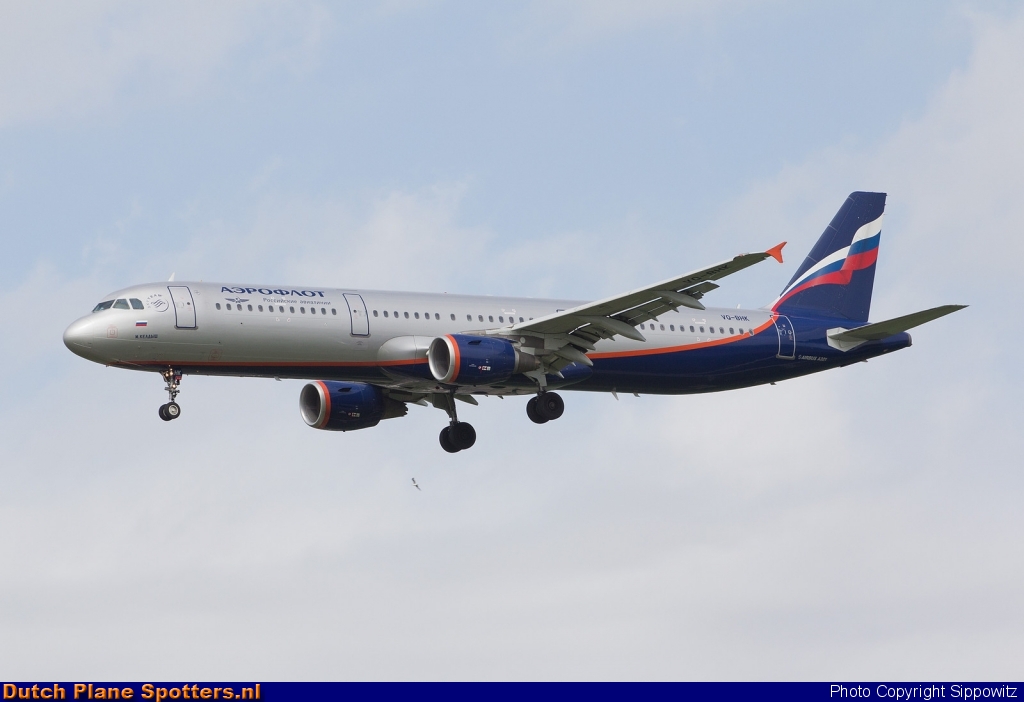 VQ-BHK Airbus A321 Aeroflot - Russian Airlines by Sippowitz