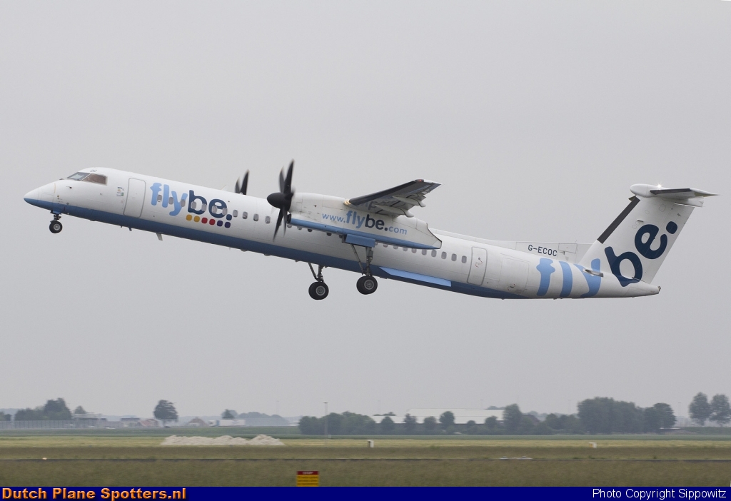 G-ECOC Bombardier Dash 8-Q400 Flybe by Sippowitz