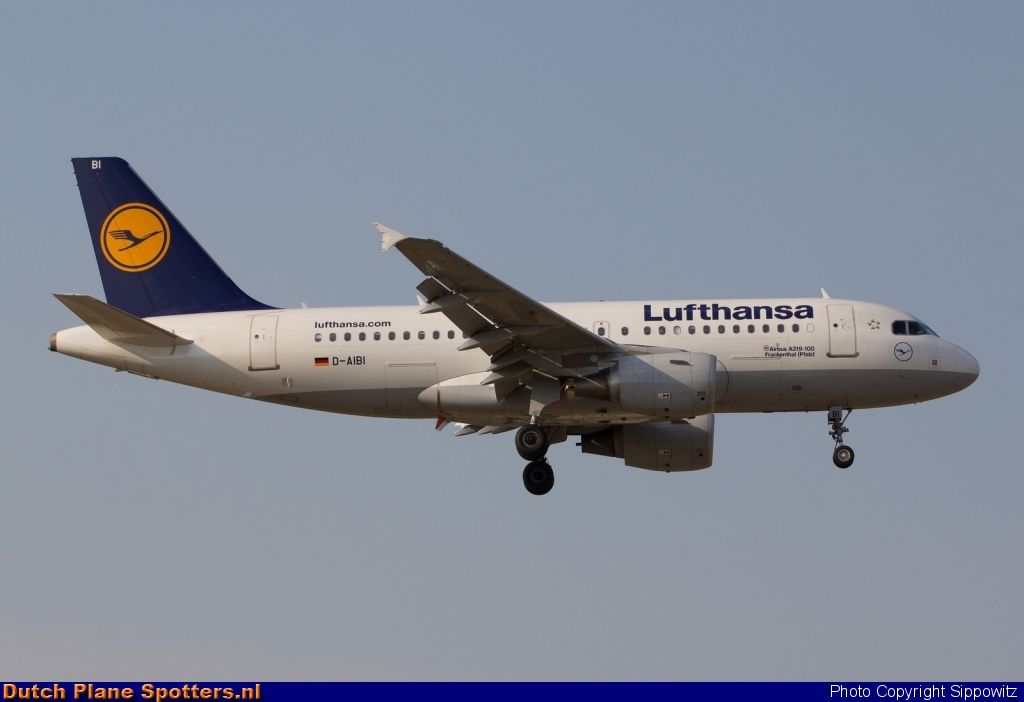 D-AIBI Airbus A319 Lufthansa by Sippowitz