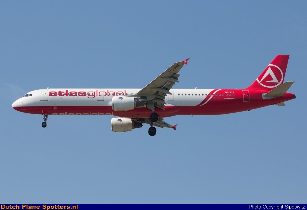 TC-ATF Airbus A321 AtlasGlobal by Sippowitz