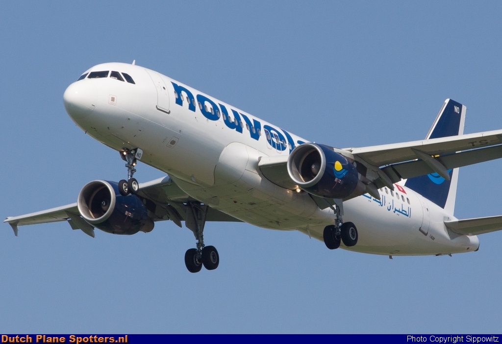 TS-INO Airbus A320 Nouvelair by Sippowitz
