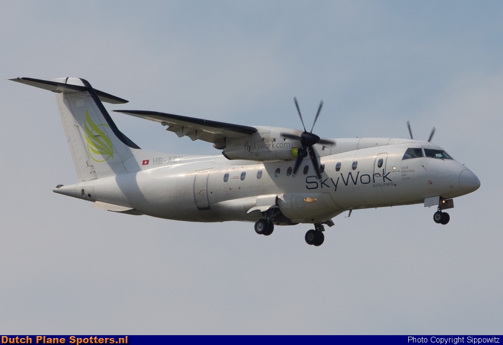 HB-AEY Dornier Do-328 Sky Work Airlines by Sippowitz