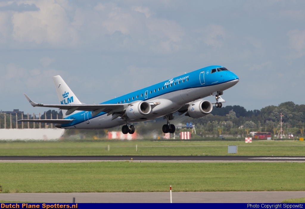 PH-EZB Embraer 190 KLM Cityhopper by Sippowitz