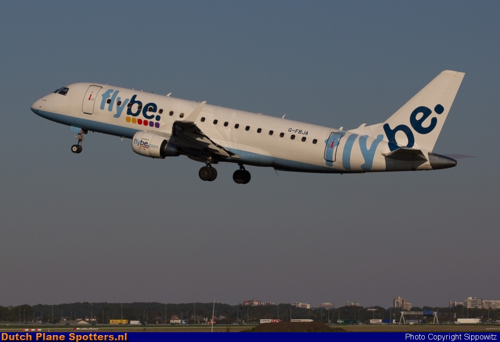 G-FBJA Embraer 175 Flybe by Sippowitz