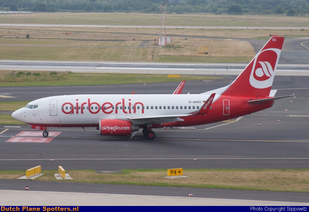 D-AHXG Boeing 737-700 TUIFly (Air Berlin) by Sippowitz