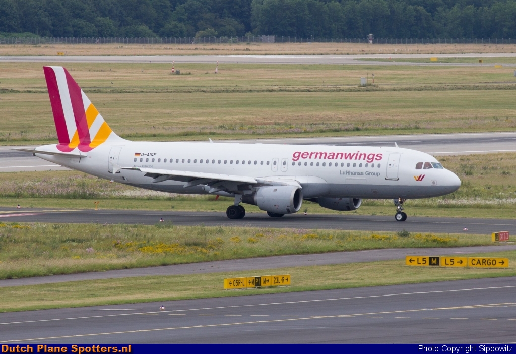 D-AIQF Airbus A320 Germanwings by Sippowitz