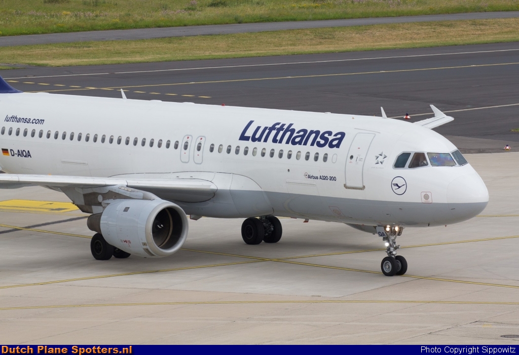 D-AIQA Airbus A320 Lufthansa by Sippowitz