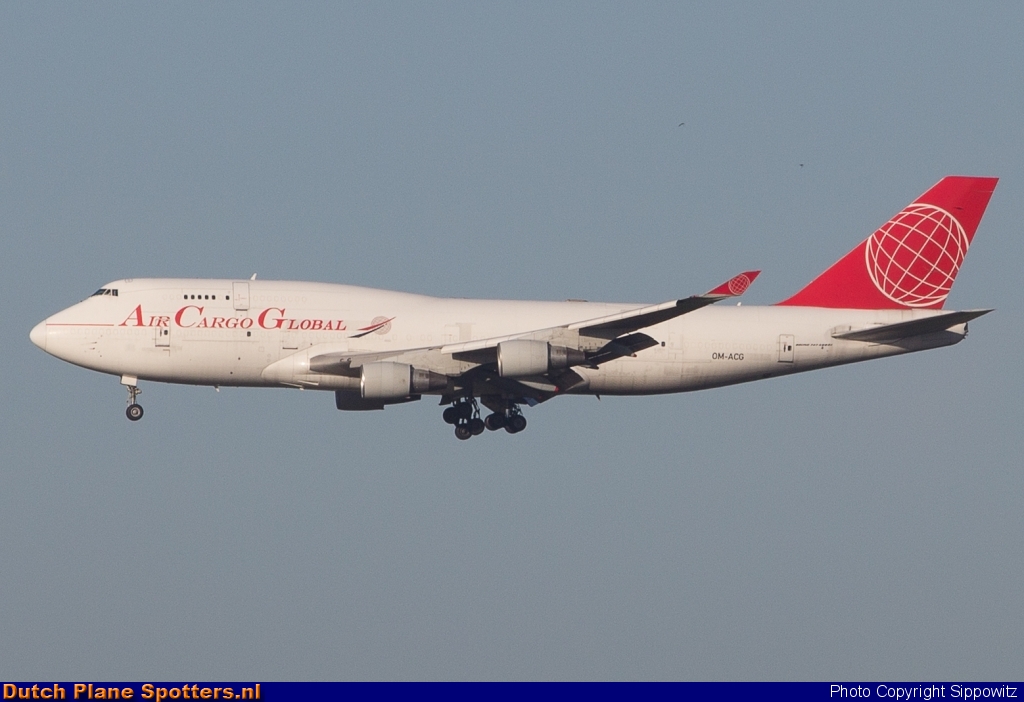 OM-ACG Boeing 747-400 Air Cargo Global by Sippowitz