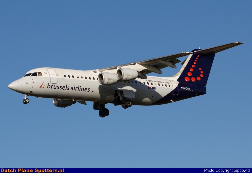 OO-DWL BAe 146 Brussels Airlines by Sippowitz