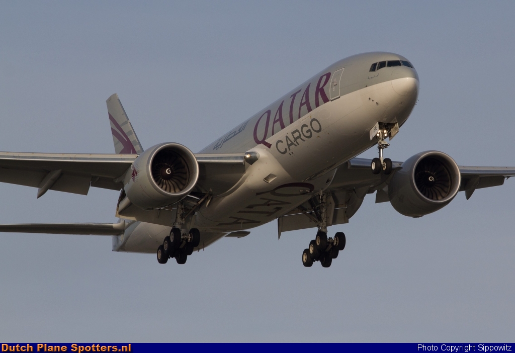 A7-BFE Boeing 777-F Qatar Airways Cargo by Sippowitz