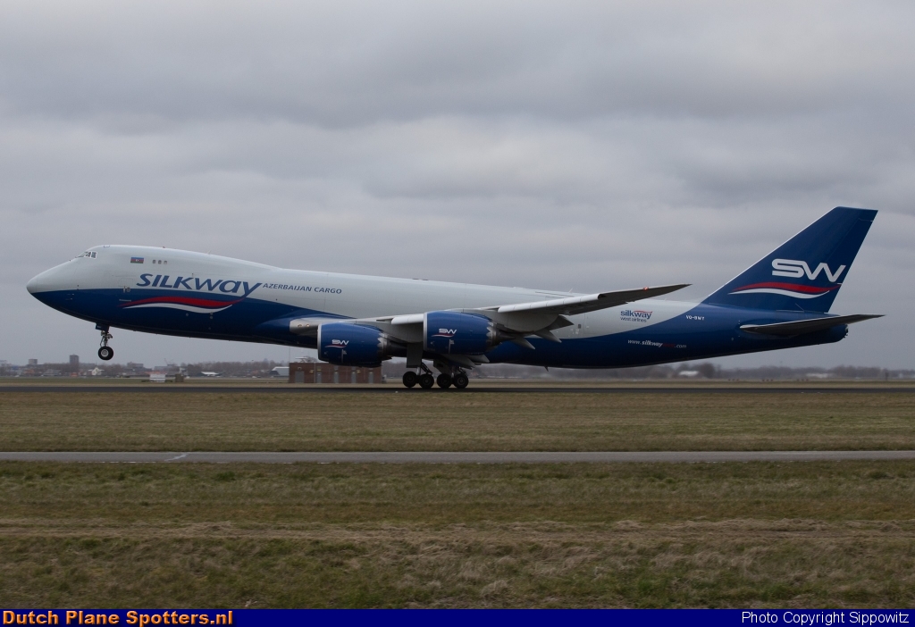 VQ-BWY Boeing 747-8 Silk Way Airlines by Sippowitz