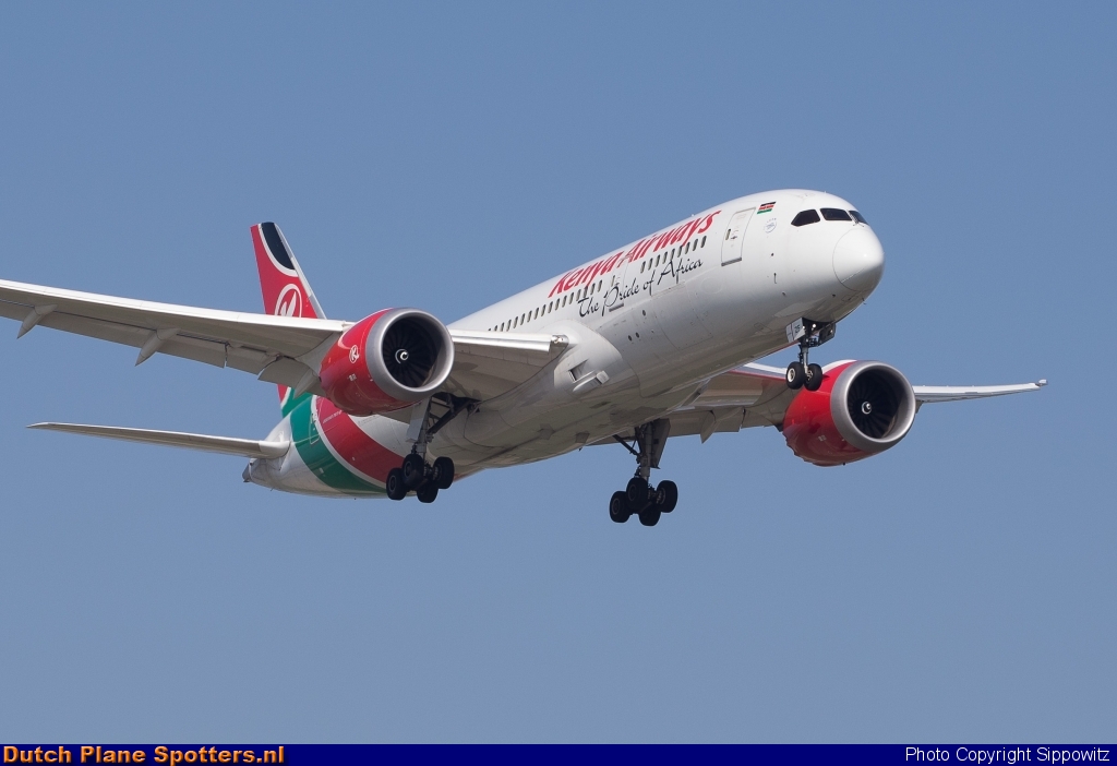 5Y-KZF Boeing 787-8 Dreamliner Kenya Airways by Sippowitz
