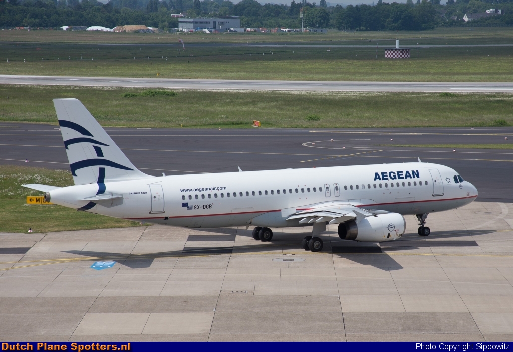 SX-DGB Airbus A320 Aegean Airlines by Sippowitz