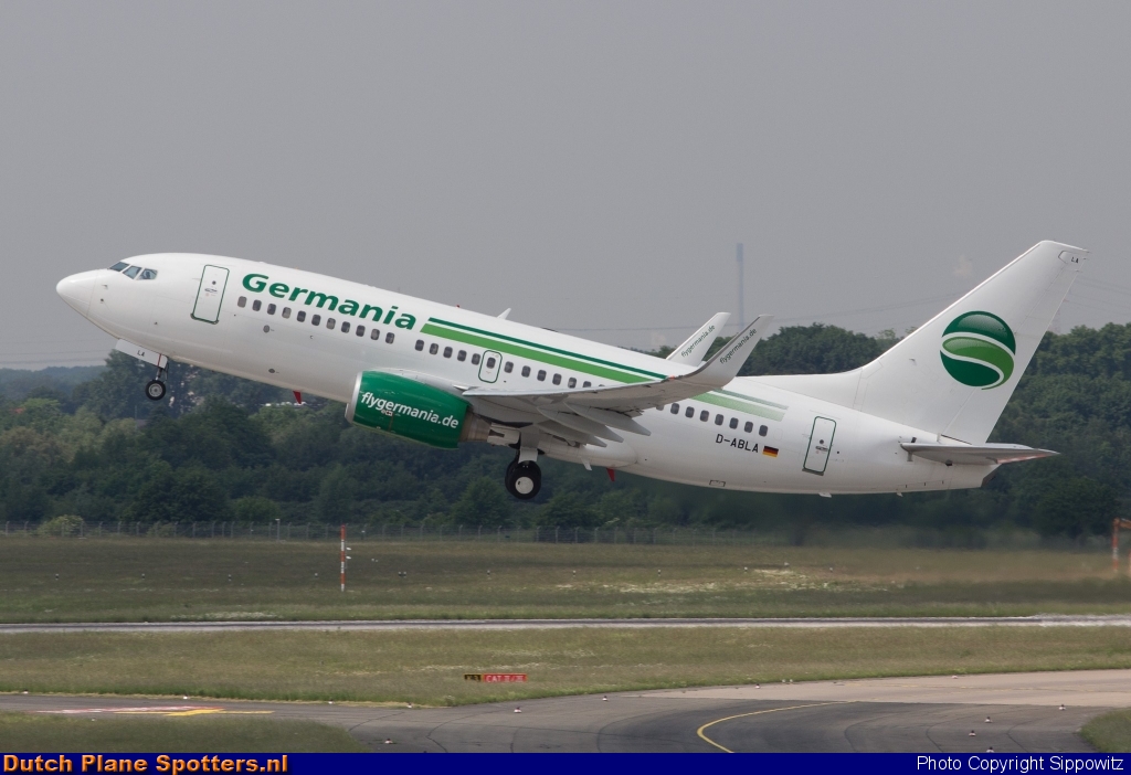 D-ABLA Boeing 737-700 Germania by Sippowitz
