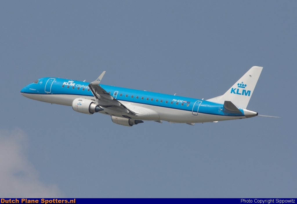 PH-EXE Embraer 190 KLM Cityhopper by Sippowitz