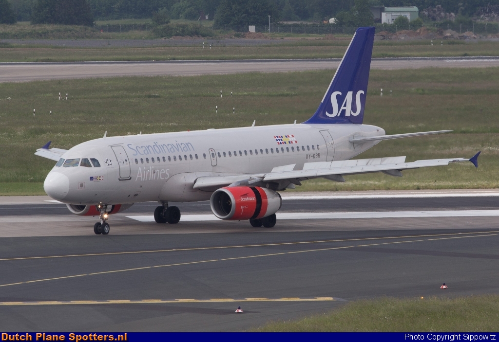 OY-KBR Airbus A319 SAS Scandinavian Airlines by Sippowitz
