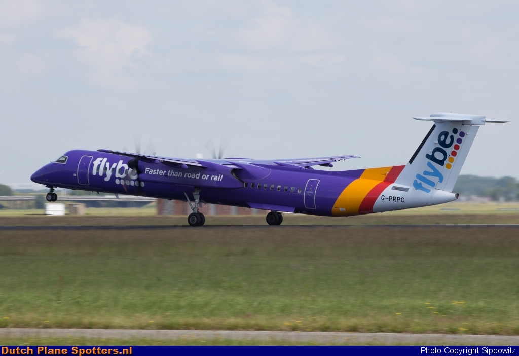 G-PRPC Bombardier Dash 8-Q400 Flybe by Sippowitz