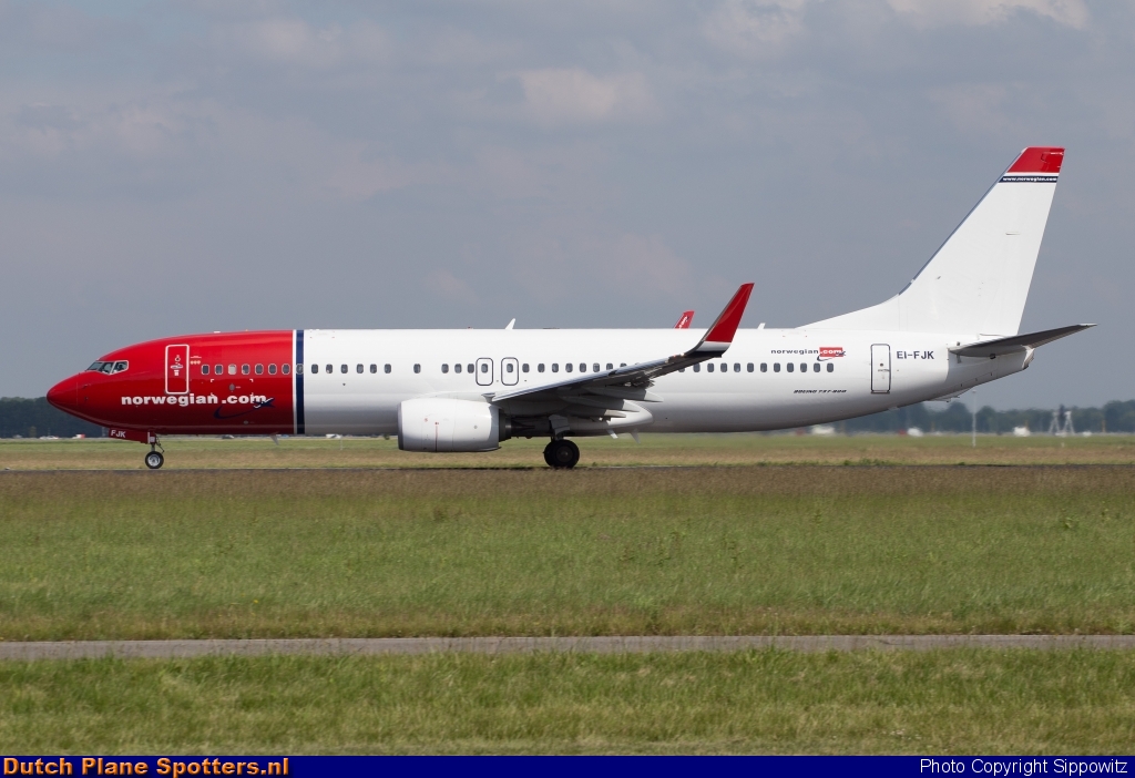 EI-FJK Boeing 737-800 Norwegian Air International by Sippowitz