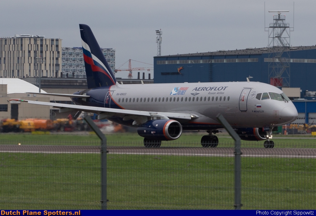 RA-89023 Sukhoi Superjet 100 Aeroflot - Russian Airlines by Sippowitz