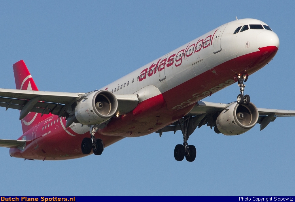 TC-ATY Airbus A321 AtlasGlobal by Sippowitz