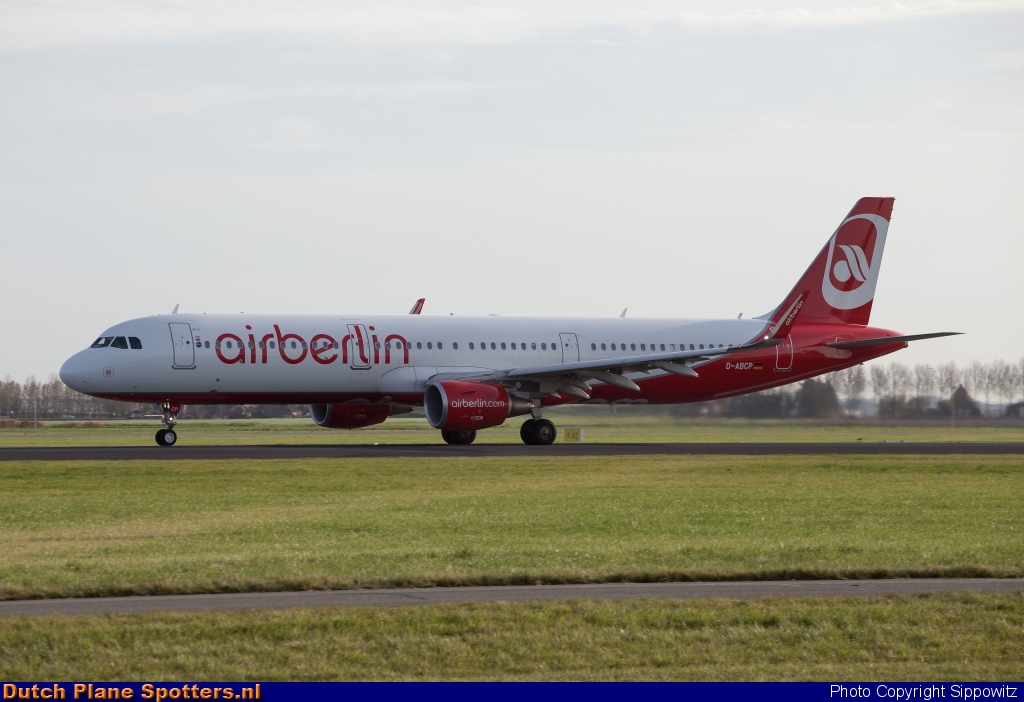 D-ABCP Airbus A321 Air Berlin by Sippowitz
