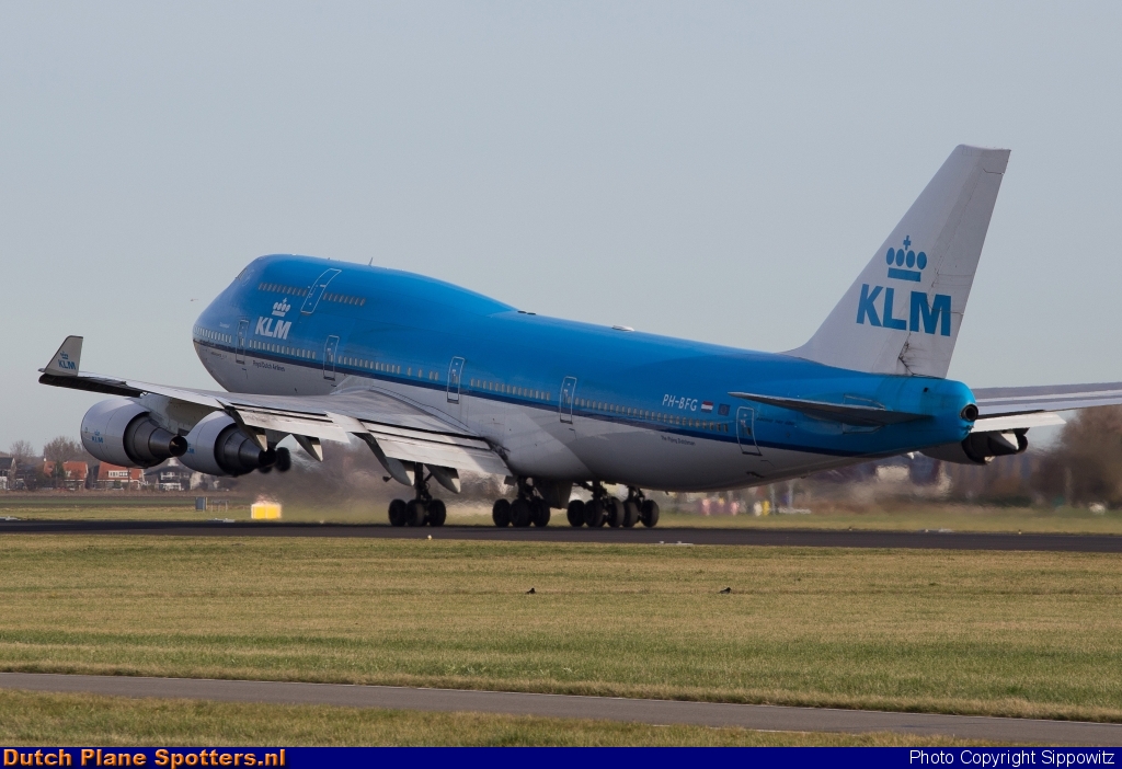 PH-BFG Boeing 747-400 KLM Royal Dutch Airlines by Sippowitz