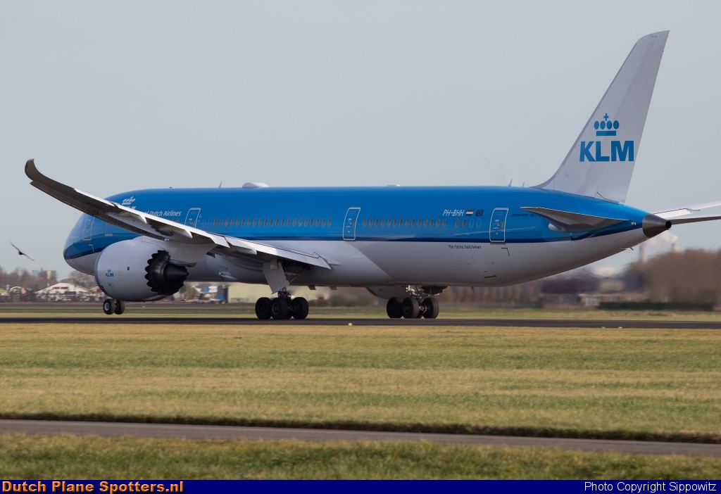 PH-BHH Boeing 787-9 Dreamliner KLM Royal Dutch Airlines by Sippowitz