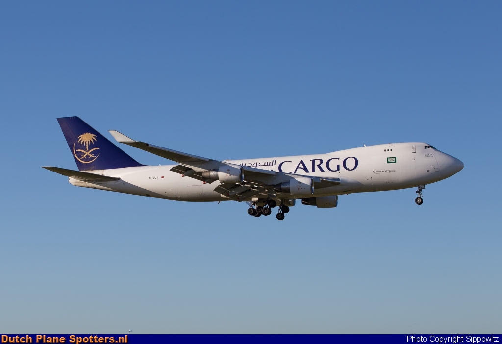 TC-MCT Boeing 747-400 ACT Airlines (Saudi Arabian Cargo) by Sippowitz