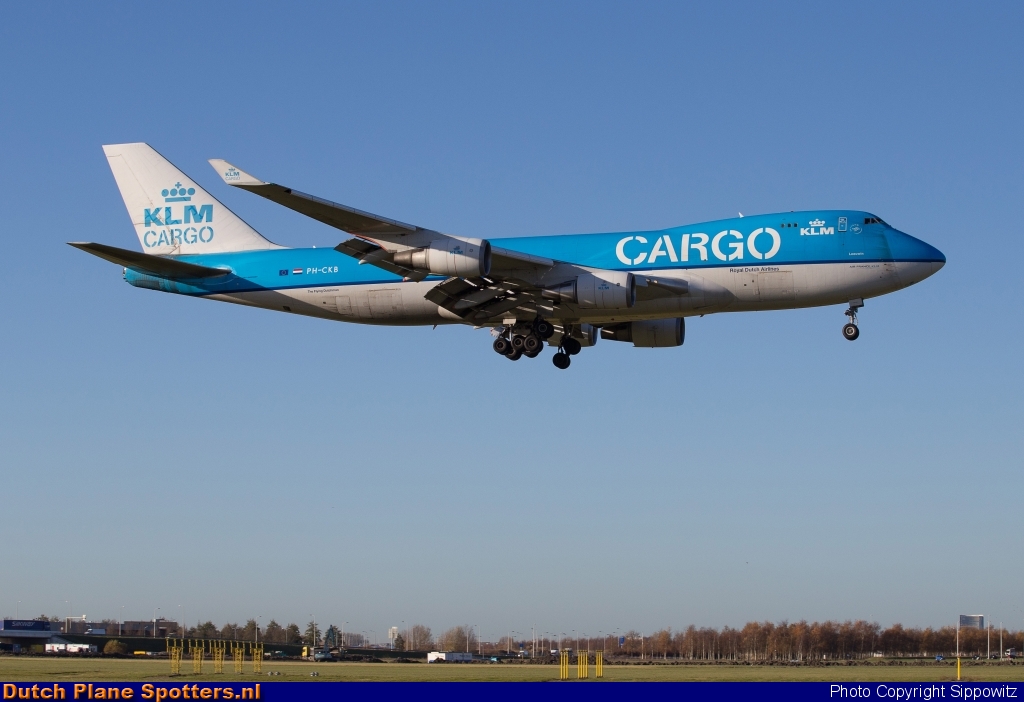 PH-CKB Boeing 747-400 KLM Cargo by Sippowitz