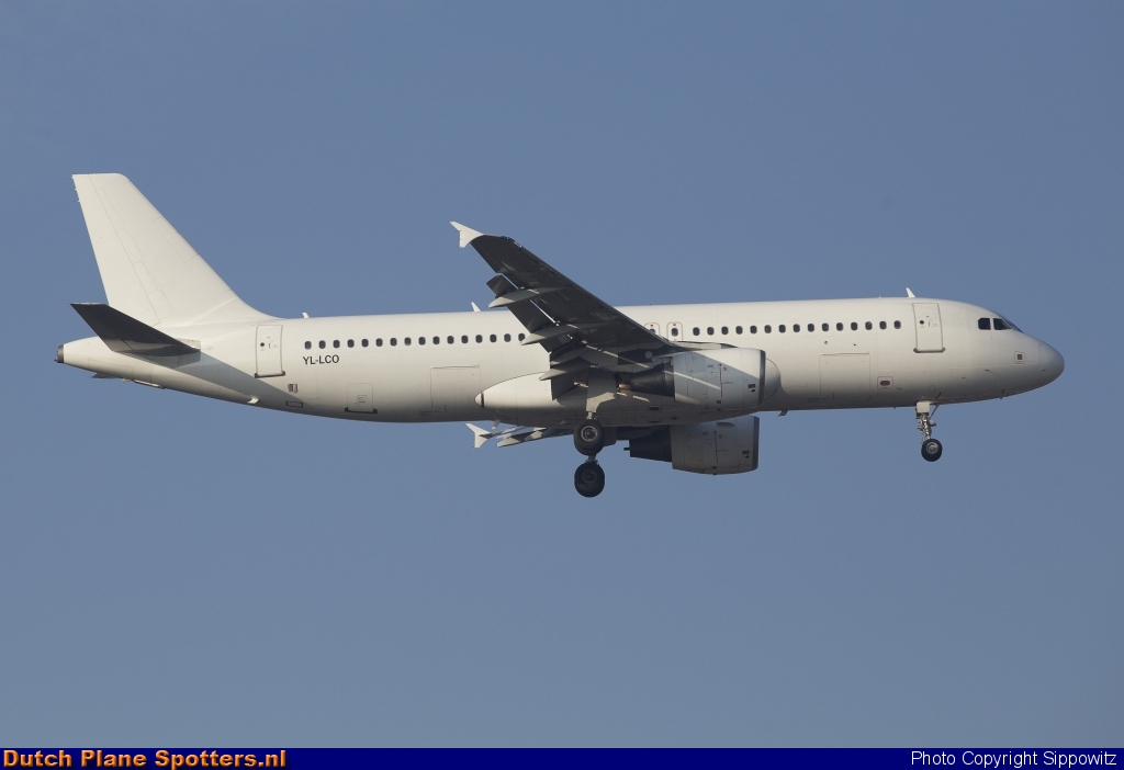 YL-LCO Airbus A320 SmartLynx Airlines by Sippowitz