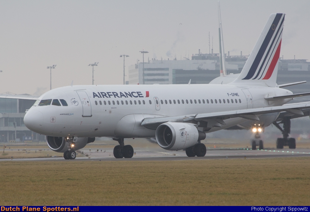 F-GPME Airbus A319 Air France by Sippowitz