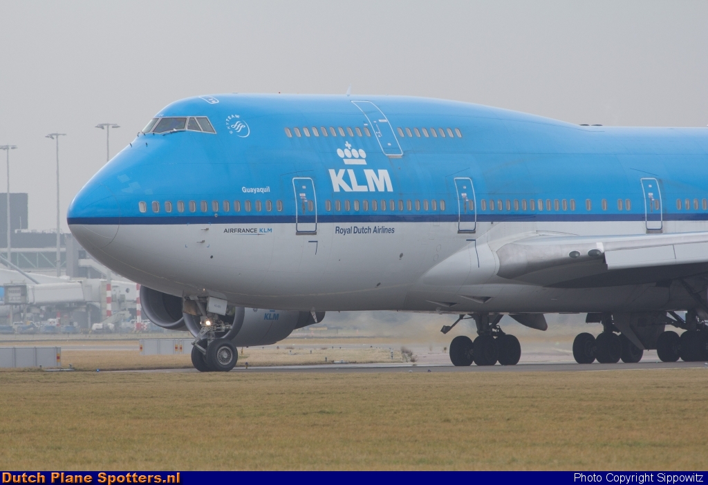 PH-BFG Boeing 747-400 KLM Royal Dutch Airlines by Sippowitz