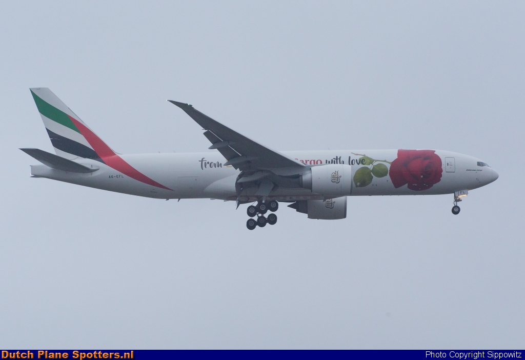 A6-EFL Boeing 777-F Emirates Sky Cargo by Sippowitz