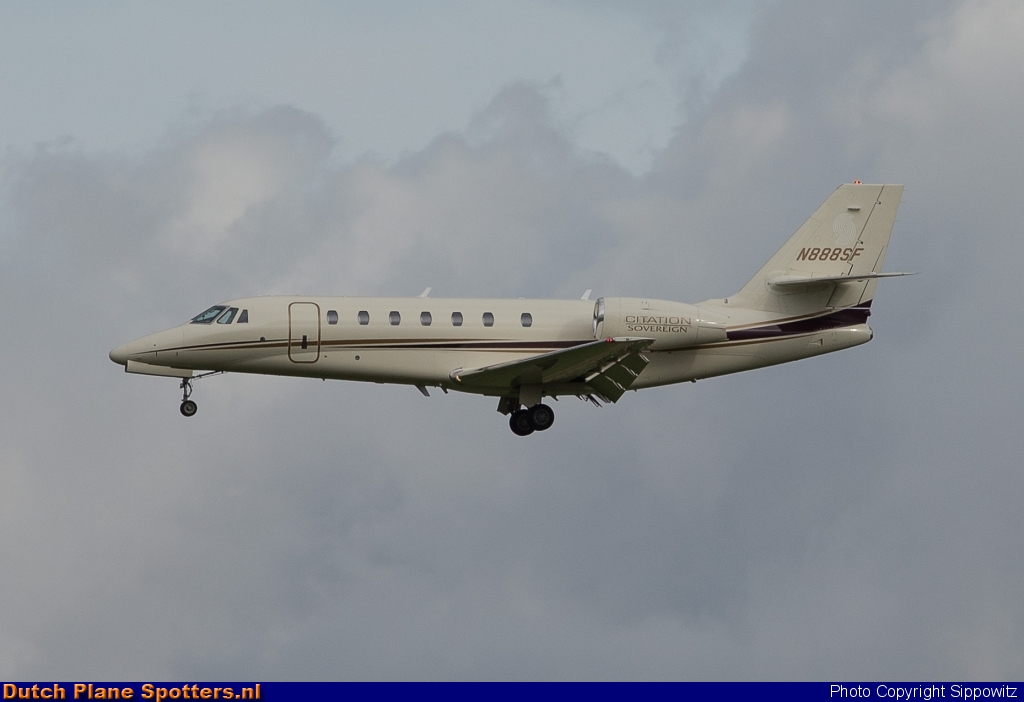 N888SF Cessna 680 Citation Sovereign Steiner Films by Sippowitz