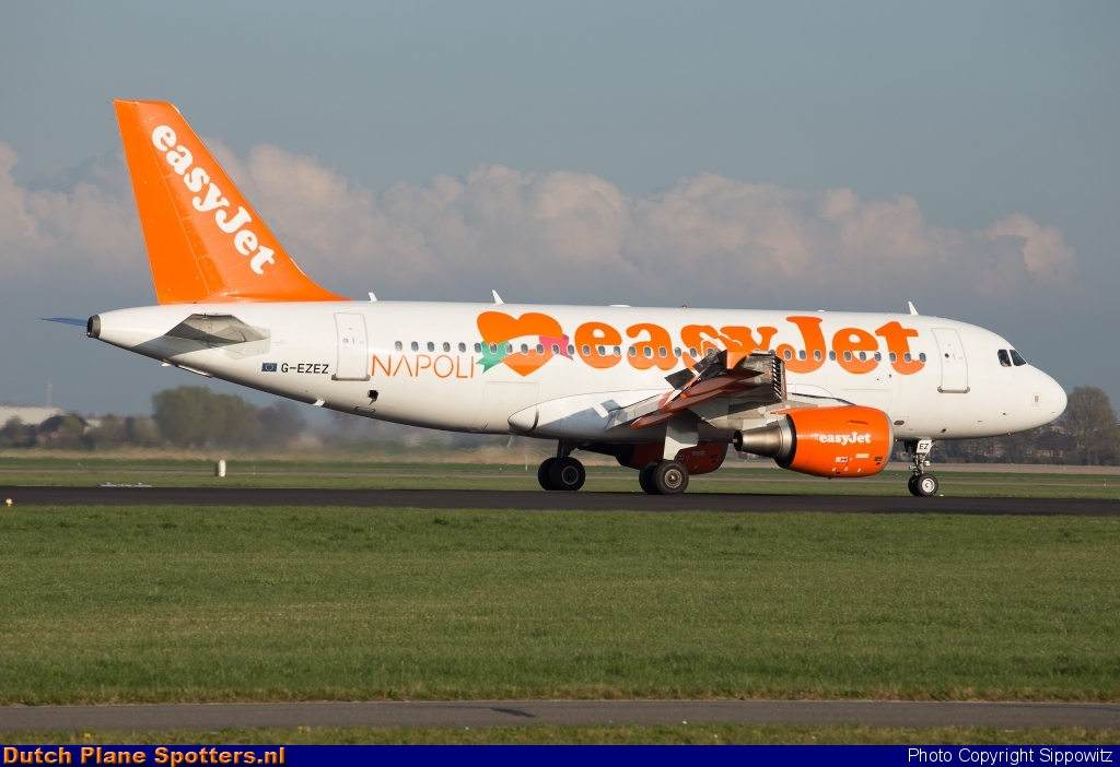 G-EZEZ Airbus A319 easyJet by Sippowitz