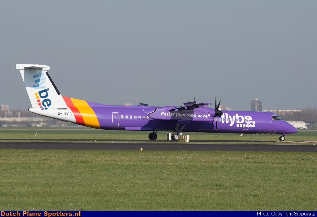 G-JECG Bombardier Dash 8-Q400 Flybe by Sippowitz