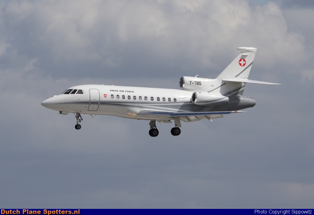 T-785 Dassault Falcon 900 MIL - Switzerland Air Force by Sippowitz