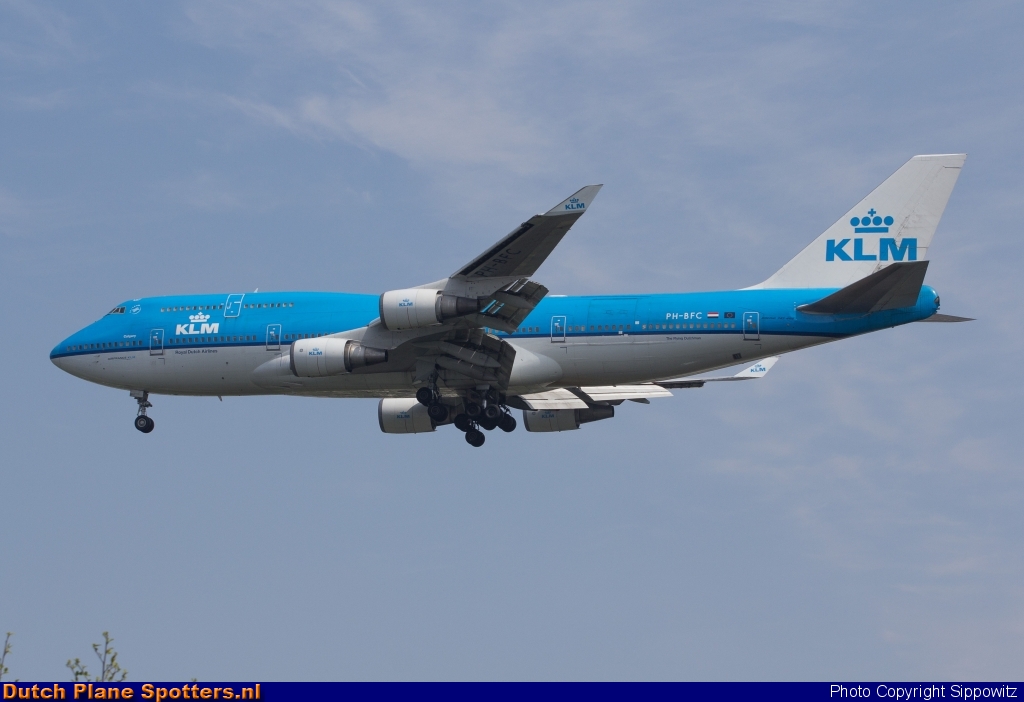 PH-BFC Boeing 747-400 KLM Royal Dutch Airlines by Sippowitz