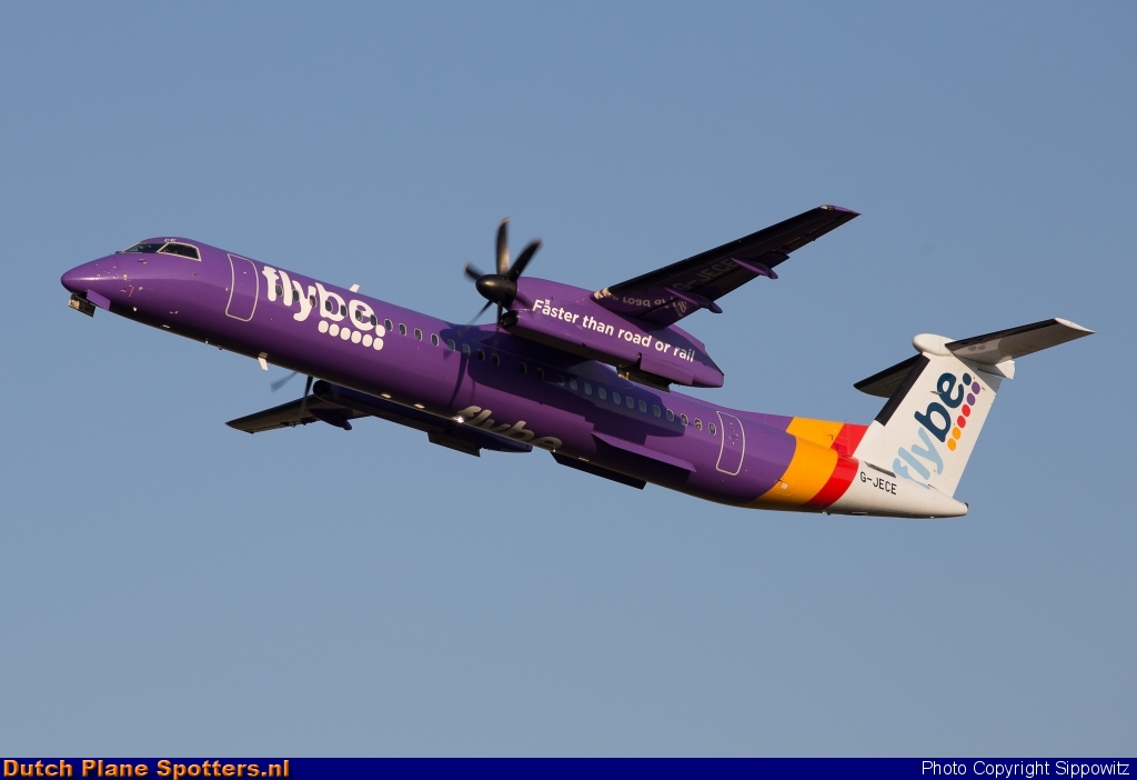 G-JECE Bombardier Dash 8-Q400 Flybe by Sippowitz