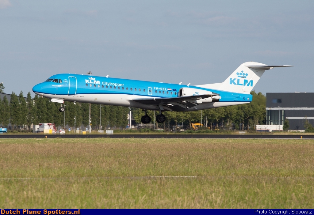 PH-KZL Fokker 70 KLM Cityhopper by Sippowitz