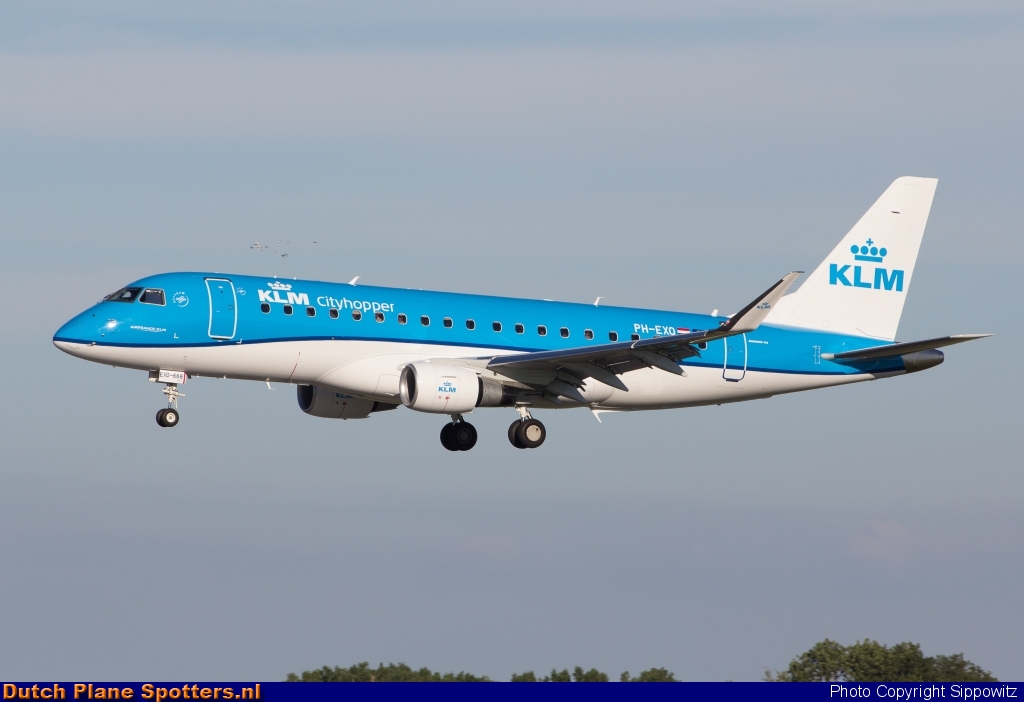 PH-EXO Embraer 175 KLM Cityhopper by Sippowitz