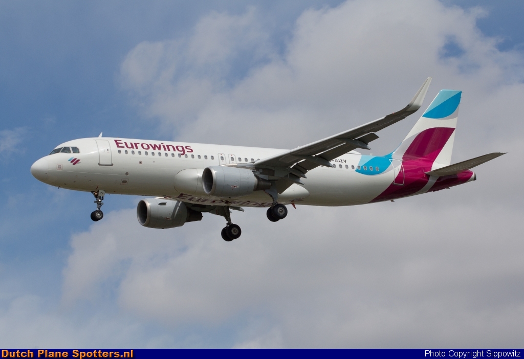 D-AIZV Airbus A320 Eurowings by Sippowitz
