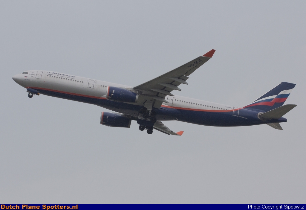 VQ-BQY Airbus A330-300 Aeroflot - Russian Airlines by Sippowitz