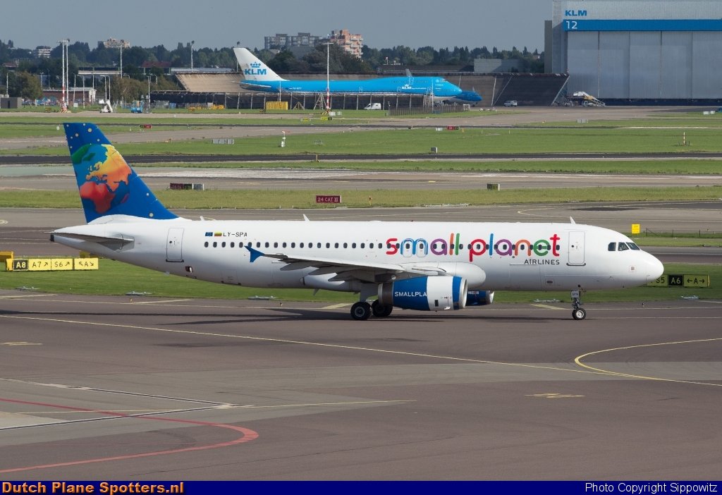 LY-SPA Airbus A320 Small Planet Airlines by Sippowitz