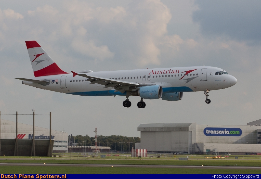 OE-LBR Airbus A320 Austrian Airlines by Sippowitz