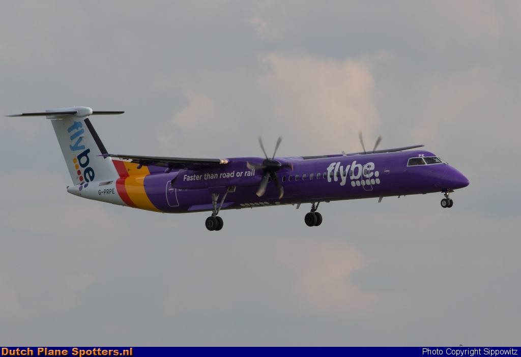 G-PRPE Bombardier Dash 8-Q400 Flybe by Sippowitz