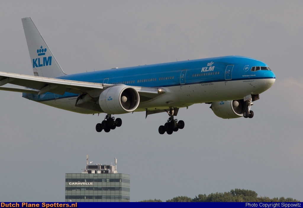 PH-BQG Boeing 777-200 KLM Royal Dutch Airlines by Sippowitz